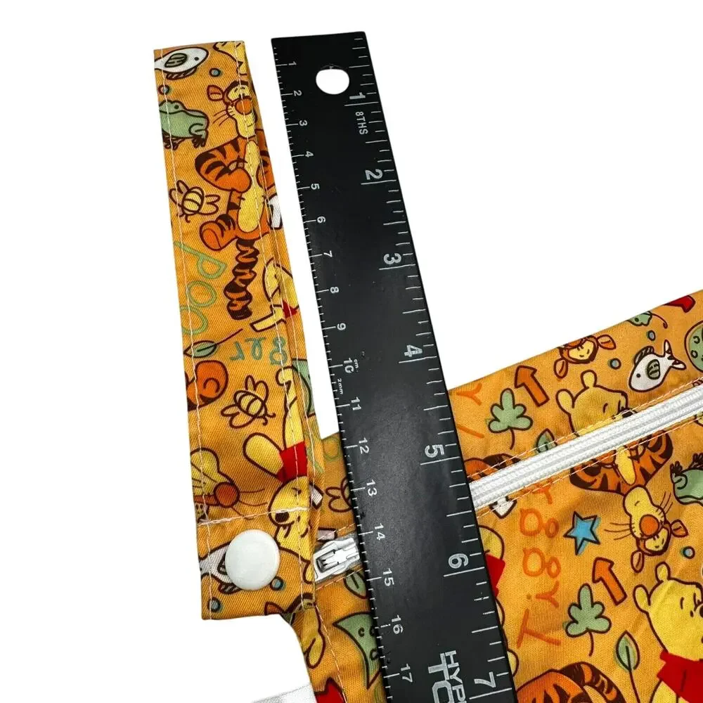 BUMKINS NEW Disney Tigger Winnie the Poo Orange‎ Wet Bag Waterproof Zip 12